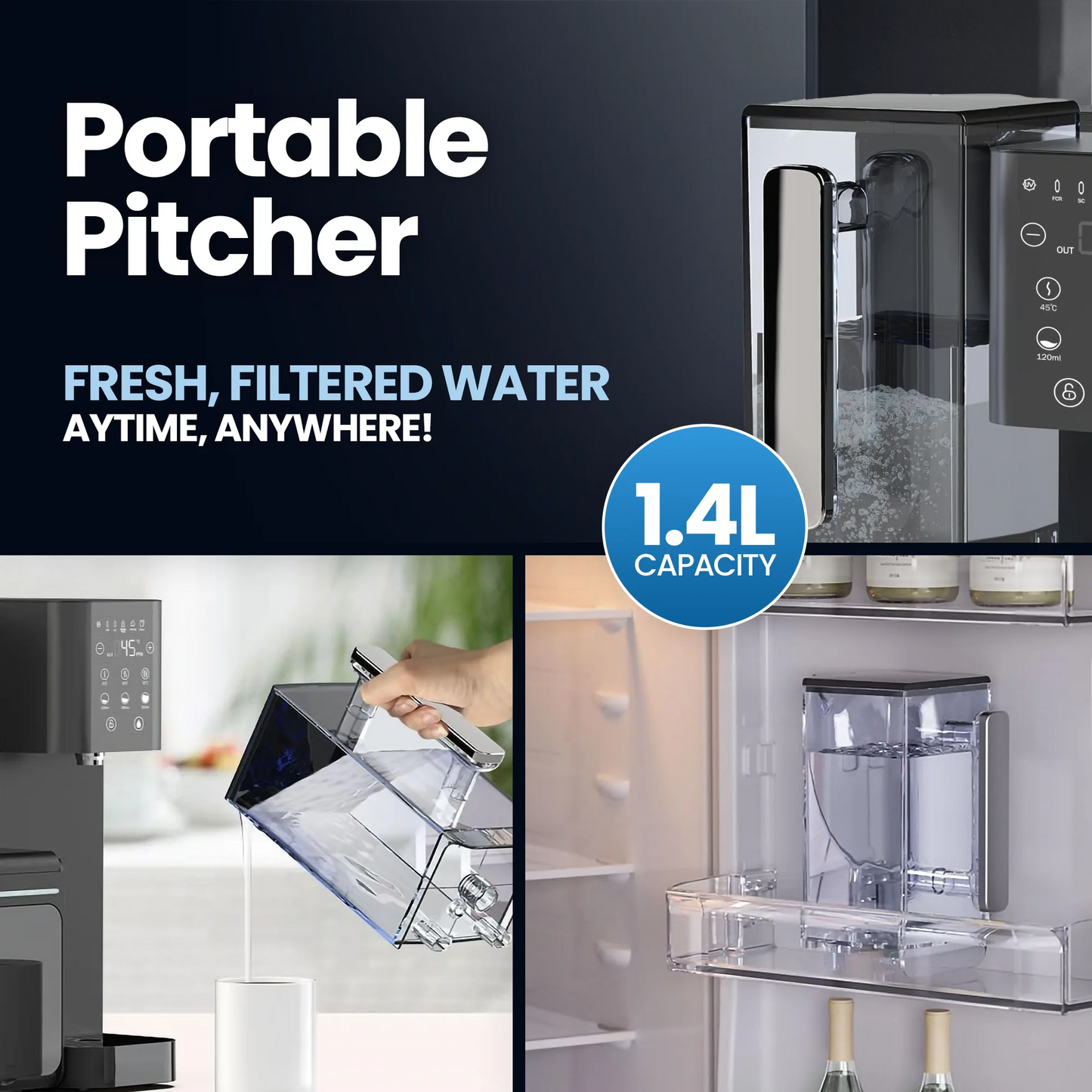 Vortex Air™ H2 Oasis RO Water Purifier